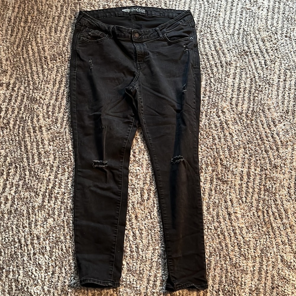 OLD NAVY BUNDLE OF 5 PAIRS rockstar jeans 16 - Picture 5 of 5